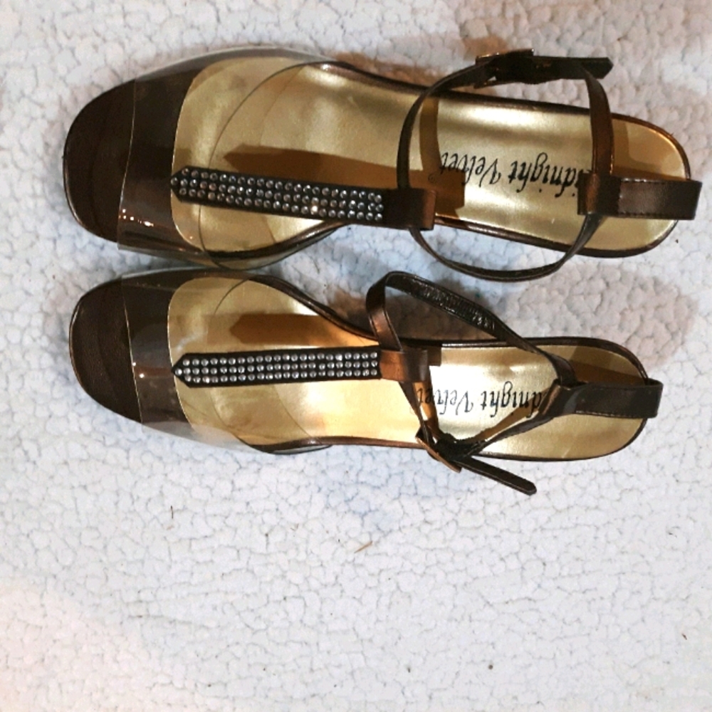 Midnight Velvet Heels